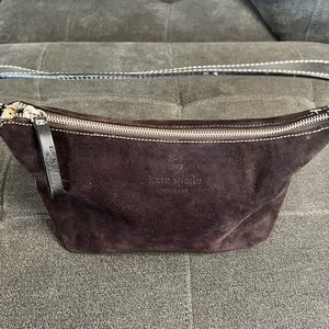 Kate Spade Mini Brown Suede Handbag
